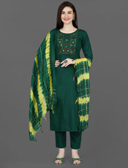 Fully Stiched Kurta and Pant & Dupatta Set - NOORI
